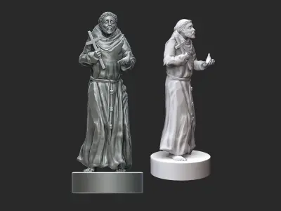 Saint Francis of Assisi  3D print model