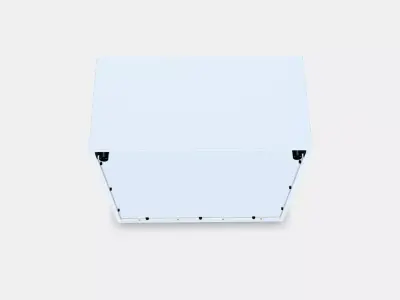 EKET Cabinet with 4 compartments 2 3D model