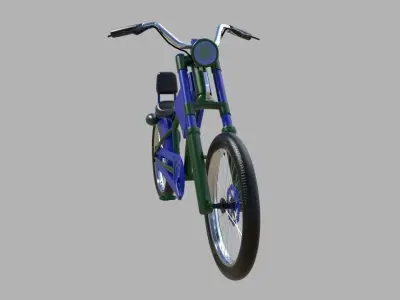 Bicycle chopper bike 3D model