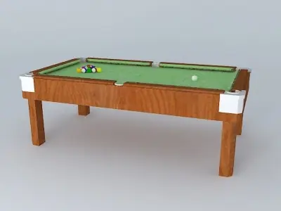 Pool Table Free 3D model