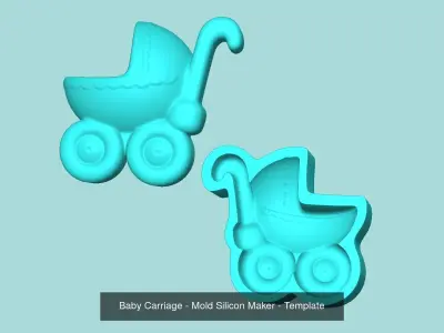 06 Baby  Themed - Mold Silicon Maker - Collection
