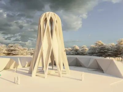 KHAYAM SHRINE 3D model
