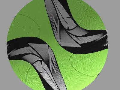 Adidas Conext15 Soccer Ball 3D Model 3D model buy