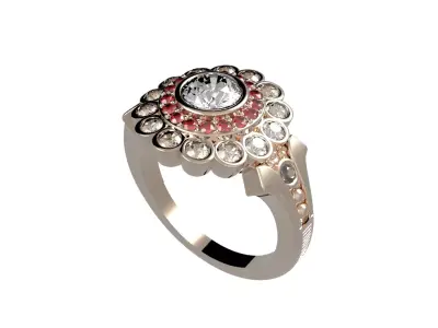 Rings Stones PP Free 3D print model