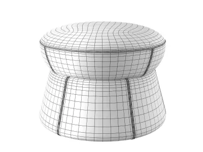 DS 163 Pouf 3D model