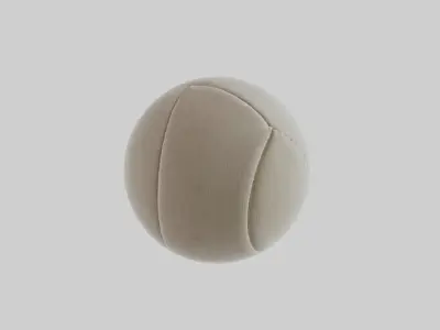 Volleyball  Low-poly 3D model