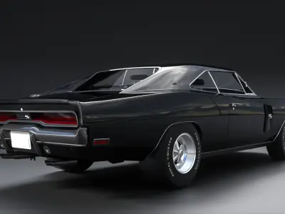 dodge charger  3D model