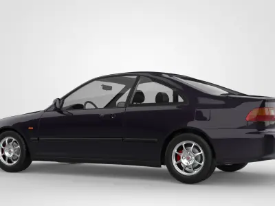 Honda Civic EJ1 Coupe 3D model