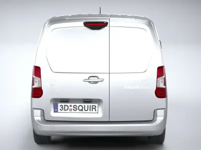 Toyota ProAce City Van Long 2020 3D model