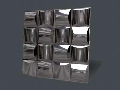 Wall Panel 3D model