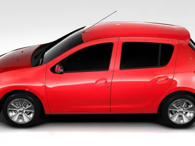 Renault Sandero 2015 3D model