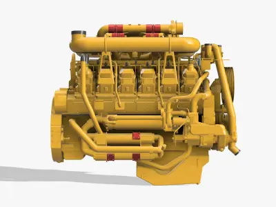 CAT 3512 C FOR 785D 3D print model