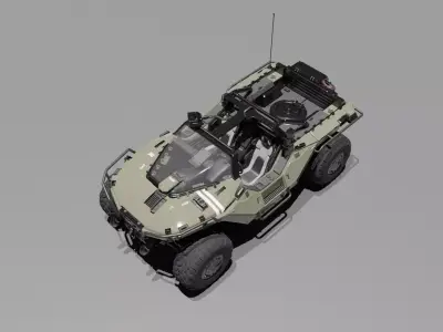 M12s warthog cst 3D model