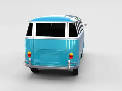 VW Bus Mk 1 rev 3D model
