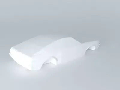 Classic Sportscar Template Free 3D model