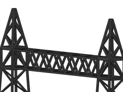 Switchyard Gantry 3D print model
