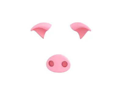 Animal Face Pack 3D model
