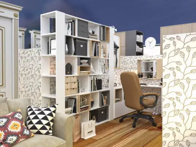 Modern Interior Style 3D model