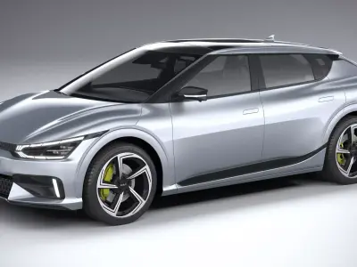 Kia EV6 GT 2022 3D model