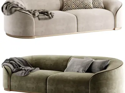 Rugiano Pierre Sofa 3D model