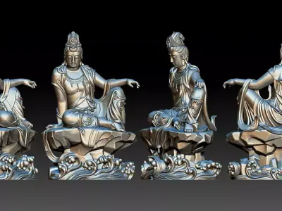 Guanyin  3D print model