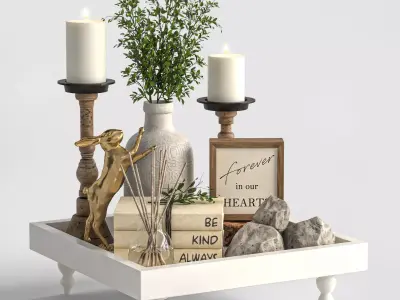 Decorative set 44 3D model