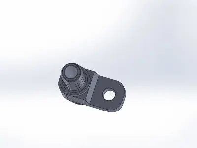 15226661 axle tube fitting astra H 3D print model