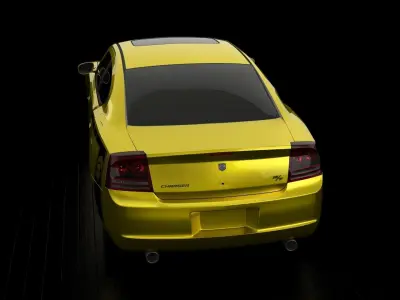 Fantasy car 3D model