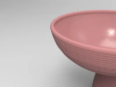 Cipu Bowl Low-poly 3D model