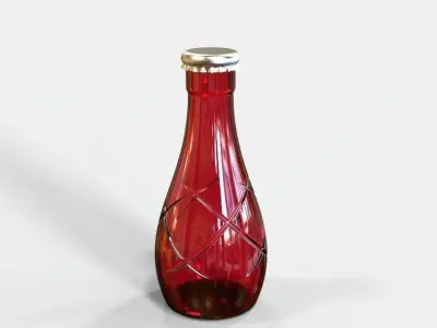Decorative Bottle 3D print model