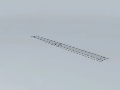 SCAT plastic rod Free 3D model