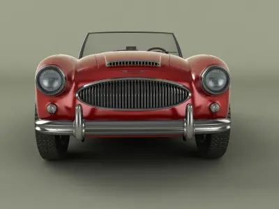 Austin-Healey 3000 Mk2 3D model