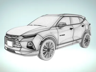Chevrolet Blazer RS 2019 3D model