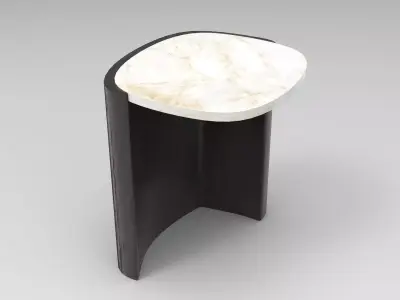 Kolino Side Table Low-poly 3D model