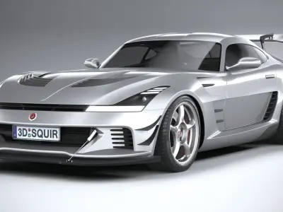 Generic RaceCar 2022 3D model