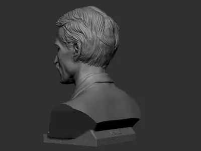 Nikola Tesla 3D print model