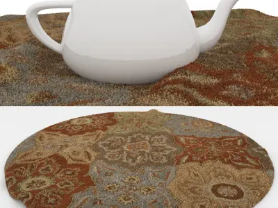 Rugs No 832 Low-poly 3D model