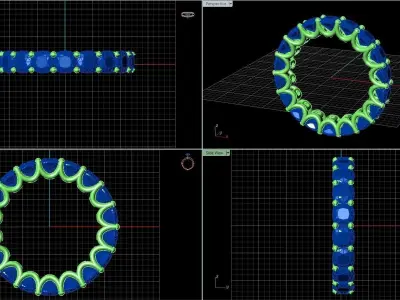 Eternity Ring 3D print model