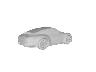Porsche 911 922 3D Printable Car Model 3D print model