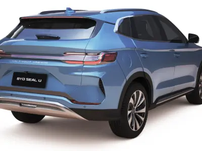 2023 BYD Seal U With Interior 3D model