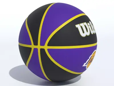 Wilson Los Angeles Lakers Basketball  3D model