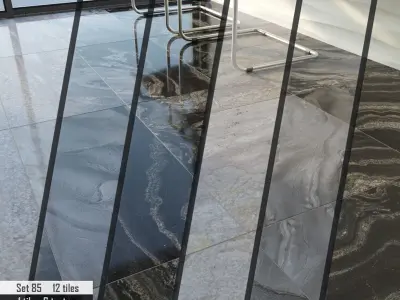 ABC Stone Set 3D model