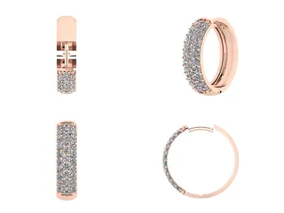 Earrings od28 3D print model