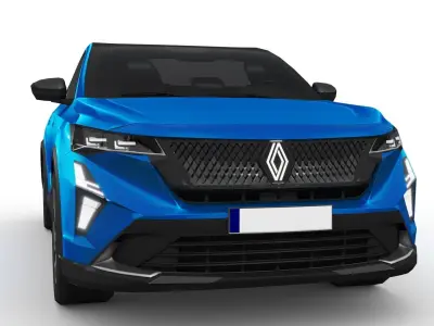 Renault Rafale 2024 Low-poly 3D model