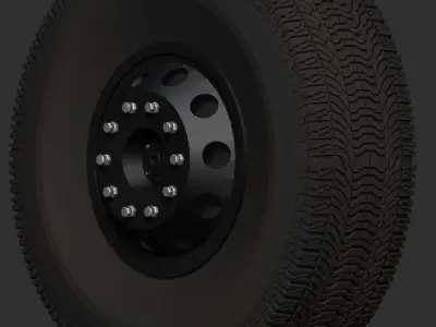 LP-321 truck cabin 3D print model