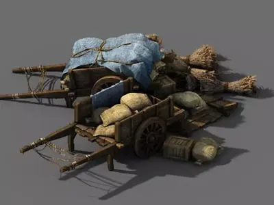 Game Barracks - Food Truck 3D model