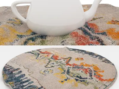 Rugs No 688 Low-poly 3D model