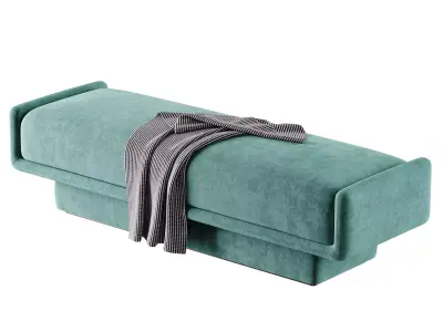 Lilas Bench 01 3D model
