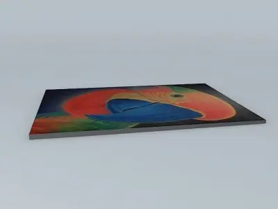 Table Papagalia Claudio Tozzi Free 3D model