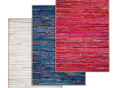 Rug Set  252 3D model